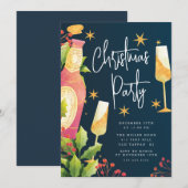 Vrolijke momenten kerstfeest kaart (Voorkant / Achterkant)