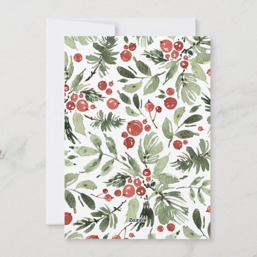 Vrolijke momenten | Moderne Kerst 9 Fotocollage Feestdagenkaart (Achterkant)