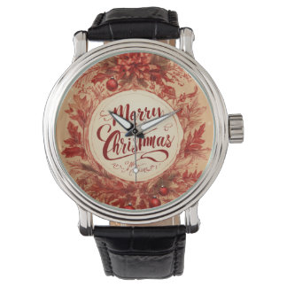 Vrolijke momenten: Sleutelhanger met kerstthema Horloge