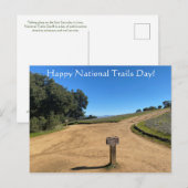 Vrolijke nationale treinreis! Briefkaart (Voorkant / Achterkant)