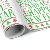 vrolijke nieuwe angst cadeaupapier (Rol Hoek)