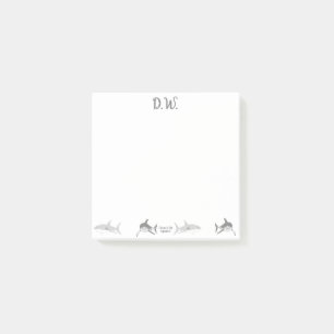 Vrolijke Ocean Sharks Art Post-it® Notes