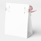 Vrolijke Olifant Baby shower Favor Box Bedankdoosjes (Achterkant)