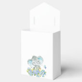 Vrolijke Olifant Baby shower Favor Box Bedankdoosjes (Geopend)