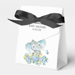Vrolijke Olifant Baby shower Favor Box Bedankdoosjes