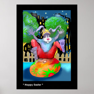 * Vrolijke paasbundel * Poster