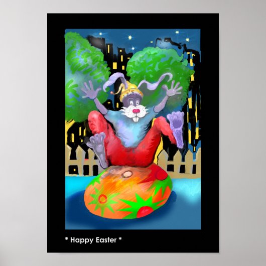 * Vrolijke paasbundel * Poster (Voorkant)
