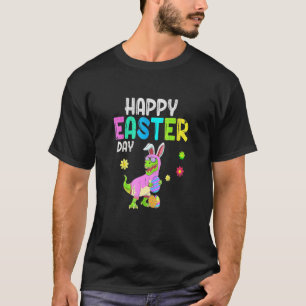 Vrolijke paasdag 2022 Bunny Gnome Hug Paaseieren T-shirt