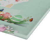 Vrolijke paasdag - grappige Bunny en paashaas Snijplank (Hoek)