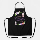 Vrolijke paasdag, grappige paasdag schort (Voorkant)