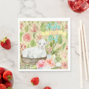Vrolijke Paasdag met Lamb Servet