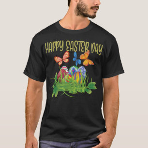 Vrolijke paasdag met ooiers t-shirt