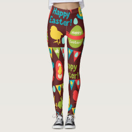 Vrolijke paasdag - patroonbundel en paasrooster leggings