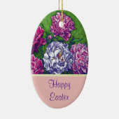 Vrolijke paasdegeneratie keramisch ornament (Rechts)