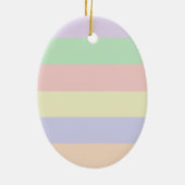 Vrolijke paasdegeneratie keramisch ornament (Achterkant)