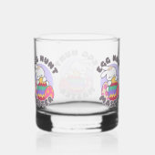 Vrolijke paashaas omhelzing - 'Egg Hunt Master' Whisky Glas (Rechts)