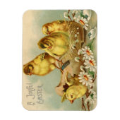 vrolijke paaskuikens magneet (Verticaal)