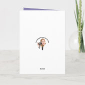 Vrolijke paasman... feestdagen kaart (Achterkant)