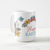 Vrolijke Pasen met Persoonlijke Naam Koffiemok (Voorkant links)