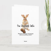 Vrolijke Patriottische Kerstmis van Kerstmis Feestdagen Kaart (Achterkant)