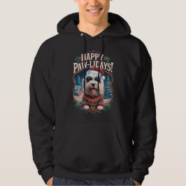 Vrolijke Pawholidays Old English Sheepdog Vrolijke Hoodie
