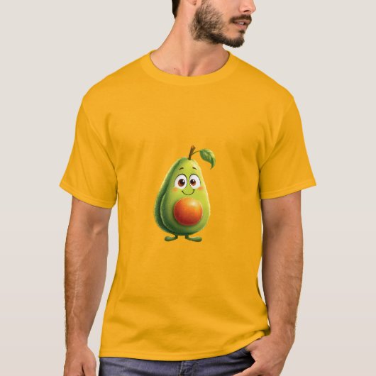 Vrolijke Peermascotte T-shirt (Voorkant)