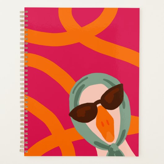 Vrolijke planner met Eigenwijze Gans (Voorkant)
