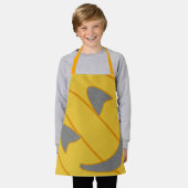 Vrolijke pompoen kostuum ontwerp Halloween Sinaasa Schort (Gedragen)