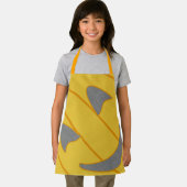 Vrolijke pompoen kostuum ontwerp Halloween Sinaasa Schort (Insitu)