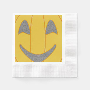 Vrolijke pompoen kostuum ontwerp Halloween Sinaasa Servet