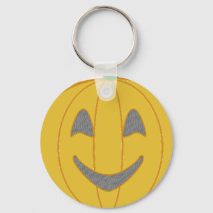 Vrolijke pompoen kostuum ontwerp Halloween Sinaasa Sleutelhanger