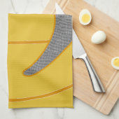 Vrolijke pompoen kostuum ontwerp Halloween Sinaasa Theedoek (Quarter Fold)