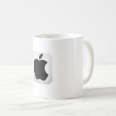 Vrolijke Rainbow & Clouds T-shirt Koffiemok (Voorkant rechts)