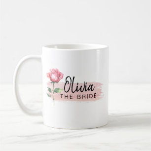 Vrolijke Reis Roze Rozen Mok – Persoonlijk Cadeau 