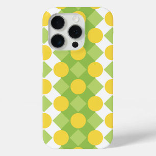 Vrolijke rijen van vormen Patroon iPhone 15 Pro Case