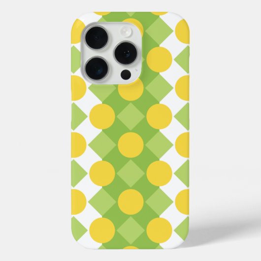 Vrolijke rijen van vormen Patroon Case-Mate iPhone Case (Achterkant)