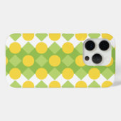 Vrolijke rijen van vormen Patroon Case-Mate iPhone Case (Achterkant (horizontaal))
