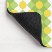 Vrolijke rijen van vormen Patroon Muismat (Hoek)