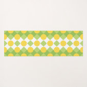 Vrolijke rijen van vormen Patroon Yogamat (Achterkant (horizontaal))