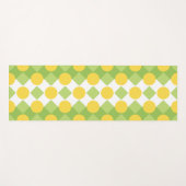 Vrolijke rijen van vormen Patroon Yogamat (Voorkant (horizontaal))