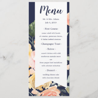 Vrolijke Romance Menu