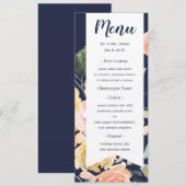 Vrolijke Romance Menu (Voorkant / Achterkant)