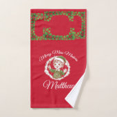 Vrolijke rommelmaker handdoek (Handdoek)