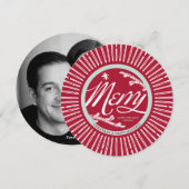  VROLIJKE RONDE VAKANTIE KAART (Voorkant / Achterkant)