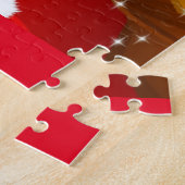 vrolijke santa claus puzzel (Zijkant)