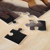 Vrolijke Santa Lover's Holiday Legpuzzel (Zijkant)