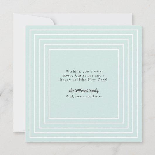 Vrolijke Scandinavische Kabouters Kerstkaart (Achterkant)