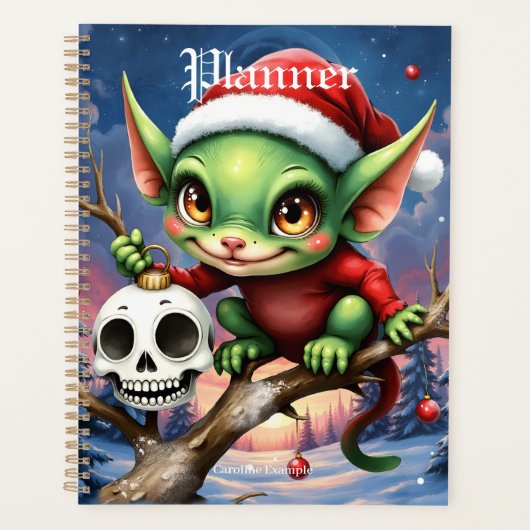 Vrolijke Schelm – De Kleine Kerstelf. Planner (Voorkant)