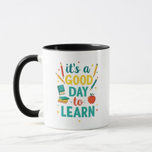 Vrolijke School & Teacher Design Mok (Links)