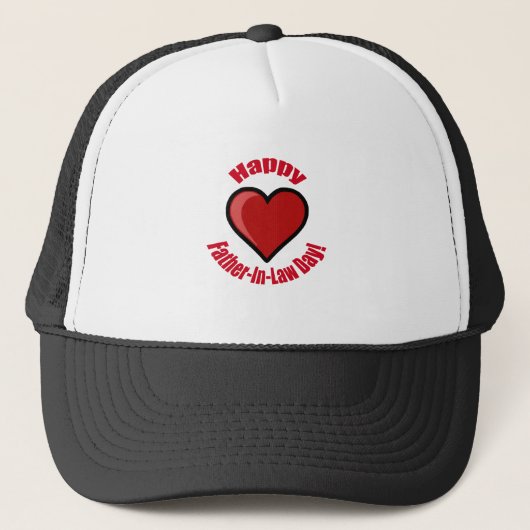 Vrolijke schoonvader! trucker pet (Voorkant)